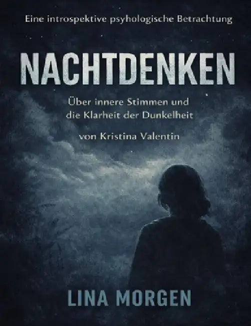 Eine introspektive psychologische Betrachtung von Nachtdenken von Kristina Valentin: Über innere Stimmen und die Klarheit der Dunkelheit by Lina Morgen