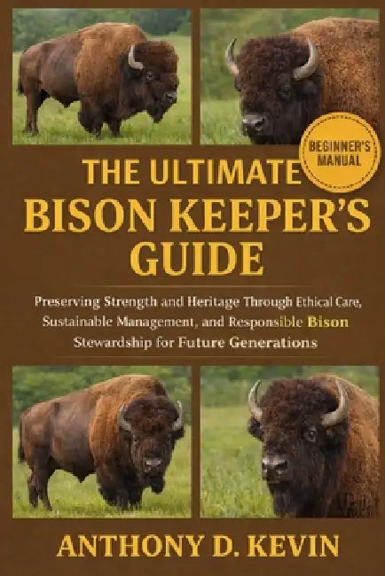 The Ultimate Bison Keeper's Guide: Preserving Strength and Heritage Through Ethical Care, Sustainable Management, and Responsible Bison Stewardship fo by Anthony D. Kevin