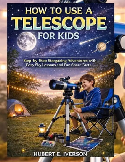 How to Use Telescope for Kids: Step-by-Step Stargazing Adventures with Easy Sky Lessons and Fun Space Facts by Hubert E. Iverson