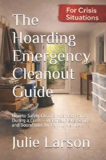 The Hoarding Emergency Cleanout Guide: How to Safely Clean a Hoarded Home During a Crisis - Practical Plans, Scripts, and Boundaries for Family Member by Julie Larson