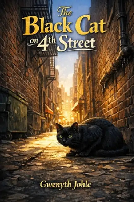 The Black Cat on 4th Street by Gwenyth Johle