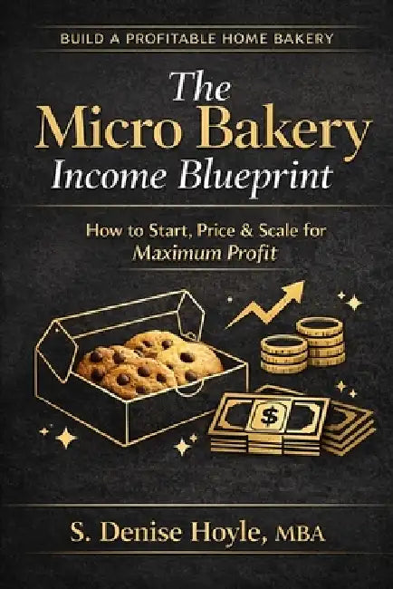 The Micro Bakery Income Blueprint: How to Start, Price and Scale for Maximum Profit by S. Denise Hoyle Mba