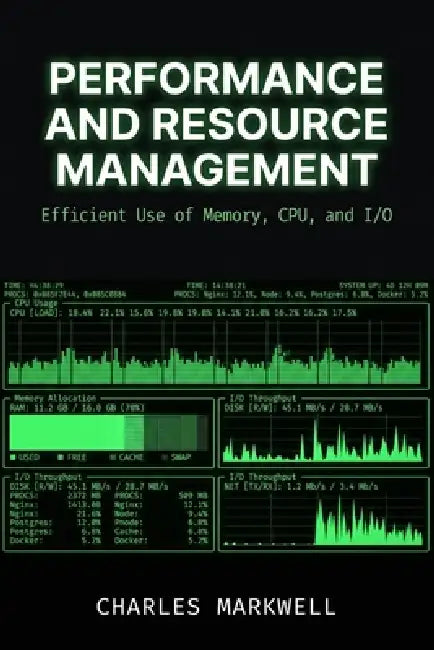 Performance and Resource Management: Efficient Use of Memory, CPU, and I/O by Charles Markwell