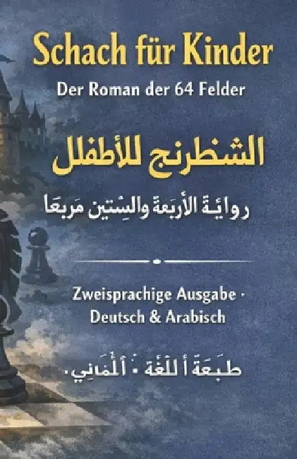 Schach für Kinder Der Roman der 64 Felder - Zweisprachige Ausgabe - Deutsch & Arabisch: الشِّطرَن by Stra Magic