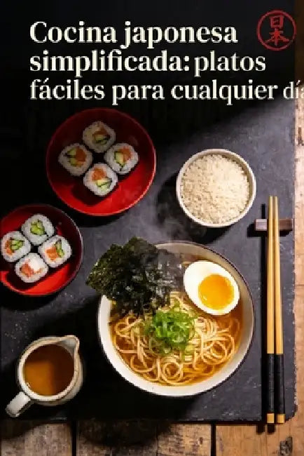 Cocina japonesa simplificada: platos fáciles para cualquier día by Elena Vega Vega