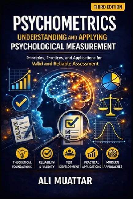 Psychometrics: Understanding and Applying Psychological Measurement (Insights, Applications, and Strategies for Valid and Reliable Assessment) by Ali Muattar
