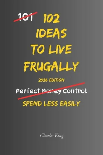 102 Ideas To Live Frugally: No Perfect Control. No Extreme Discipline. Simple Everyday Ideas To Spend Less, Reduce Everyday Costs, and Make Your Money by Charles King