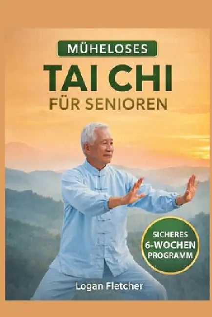 Müheloses Tai CHI Für Senioren: Sicheres 6-Wochen-Programm Mit Schritt-Für-Schritt-Anleitungen Zur Schmerzlinderung, Verbesserung Des Gleichgewichts U by Logan Fletcher