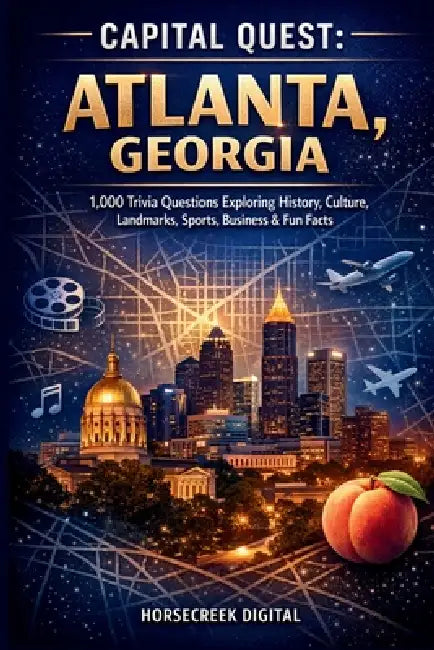 Capital Quest: Atlanta, Georgia: 1,000 Trivia Questions Exploring History, Culture, Landmarks, Sports, Business & Fun Facts About Georgia's Capital Ci by Horsecreek Digital
