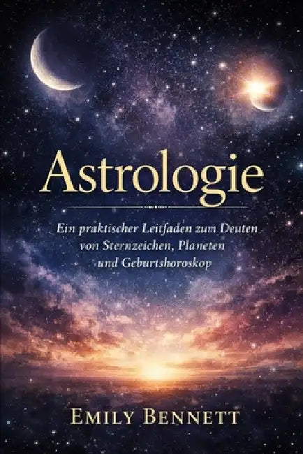Astrologie: Ein praktischer Leitfaden zum Deuten von Sternzeichen, Planeten und Geburtshoroskop by A. Sunot, Emily Bennett