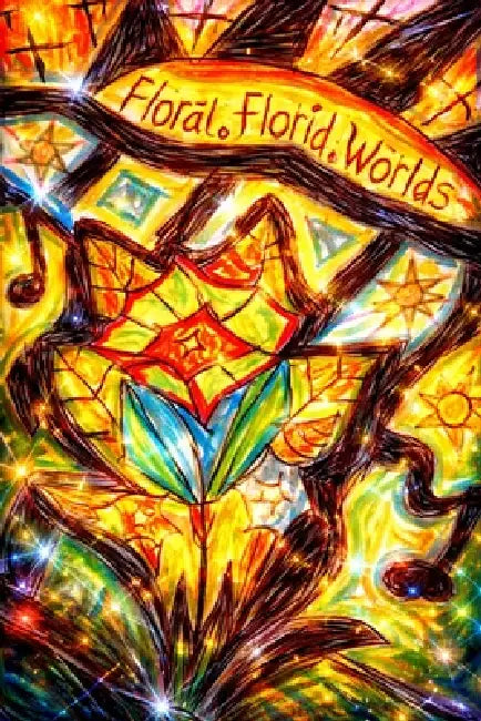 Floral. Florid. Worlds: Where consciousness blooms and worlds are born. by Riley Carr