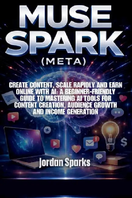 Muse Spark (Meta): Create content, scale rapidly and earn online with AI: A beginner-friendly guide to mastering AI tools for content creation, audien by Jordan Sparks