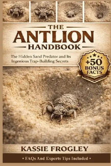 The Antlion Handbook: The Hidden Sand Predator and Its Ingenious Trap-Building Secrets by Kassie Frogley