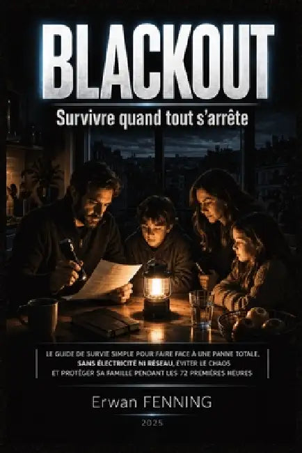 Blackout: Survivre quand tout s'arrête: Le guide de survie simple pour faire face à une panne totale, sans électricité ni réseau, éviter le chaos et p by Erwan Fenning