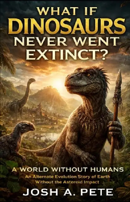 What If Dinosaurs Never Went Extinct? A World Without Humans: An Alternate Evolution Story of Earth Without the Asteroid Impact by Josh A. Pete