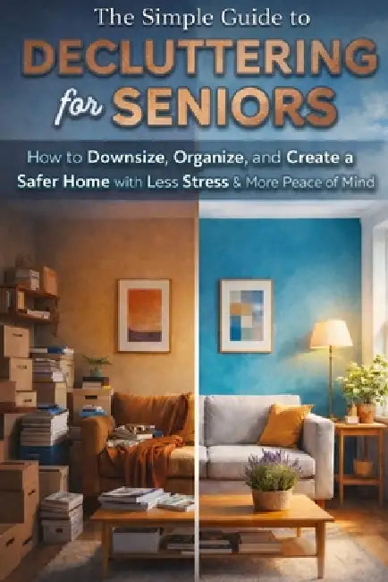 The Simple Guide to Decluttering for Seniors: How to Downsize, Organize, and Create a Safer Home with Less Stress & More Peace of Mind by Julianne Merit