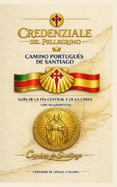 Credenziale del Pellegrino Per Il Cammino Di Santiago Portoghese Centrale E Della Costa: Con guida dettagliata e lista alloggi per tutte le tappe by Aida McGregor