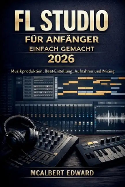FL Studio Für Anfänger Einfach Gemacht 2026: Musikproduktion, Beat-Erstellung, Aufnahme und Mixing by McAlbert Edward