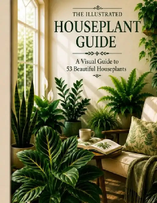 The Illustrated Houseplant Guide: A Visual Guide to 53 Beautiful Houseplants by Roger R. Scherbenske