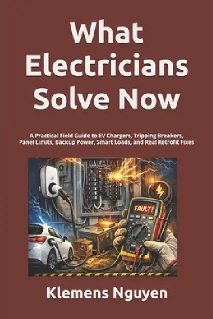 What Electricians Solve Now: A Practical Field Guide to EV Chargers, Tripping Breakers, Panel Limits, Backup Power, Smart Loads, and Real Retrofit Fix by Klemens Nguyen