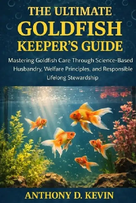 The Ultimate Goldfish Keeper's Guide: Mastering Goldfish Care Through Science-Based Husbandry, Welfare Principles, and Responsible Lifelong Stewardshi by Anthony D. Kevin