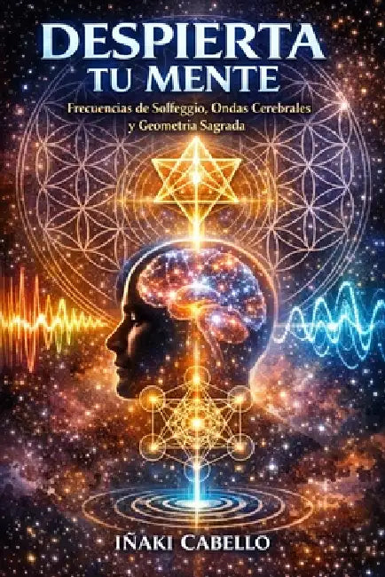 Despierta Tu Mente: Frecuencias de Solfegio Ondas Cerebrales Y Geometria Sagrada: Sistema Integrado Para El Desarrollo Potencial Mental, La Sanacion Y by Iñaki Cabello