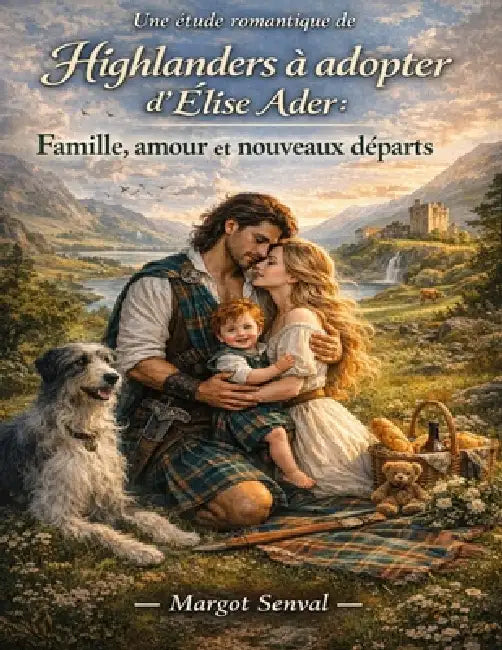 Une étude romantique de Highlanders à adopter d'Élise Ader: Famille, amour et nouveaux départs by Margot Senval