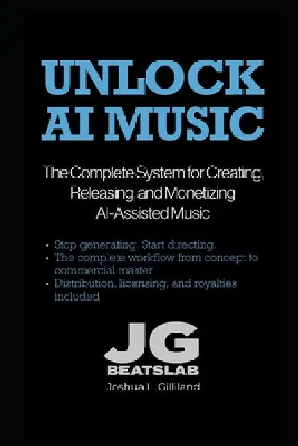 Unlock AI Music: The Complete System for Creating, Releasing, and Monetizing AI-Assisted Music by Joshua Gilliland