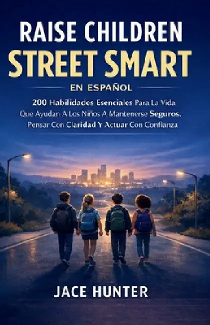 Raise Children Street Smart En Español: 200 Habilidades Esenciales Para La Vida Que Ayudan A Los Niños A Mantenerse Seguros, Pensar Con Claridad Y Act by Jace Hunter