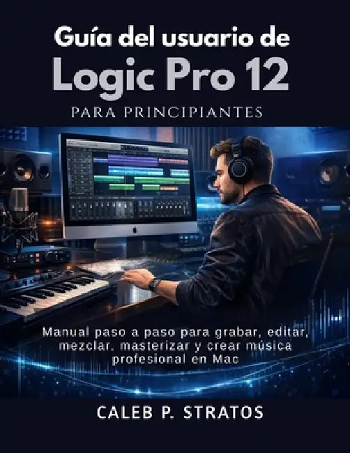Guía del usuario de Logic Pro 12 para principiantes: Manual paso a paso para grabar, editar, mezclar, masterizar y crear música profesional en Mac by Caleb P. Stratos