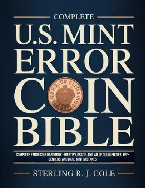 Complete U.S. Mint Error Coin Bible: Complete Error Coin Handbook - Identify, Grade, and Value Doubled Dies, Off-Centers, and Rare Mint Mistakes by Sterling R. J. Cole