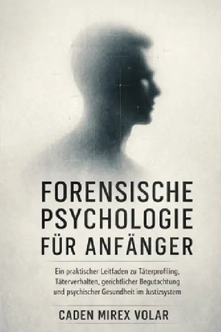 Forensische Psychologie für Anfänger: Ein praktischer Leitfaden zu Täterprofiling, Täterverhalten, gerichtlicher Begutachtung und psychischer Gesundhe by Caden Mirex Volar