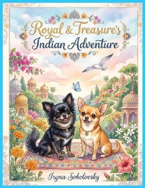 Royal & Treasure's Indian Adventure: Chihuahuas in India, Magic map, Magic coin, Seagull, Peacock, Elephant, Airship across the ocean, Yoga, Healthy t by Iryna Sokolovsky