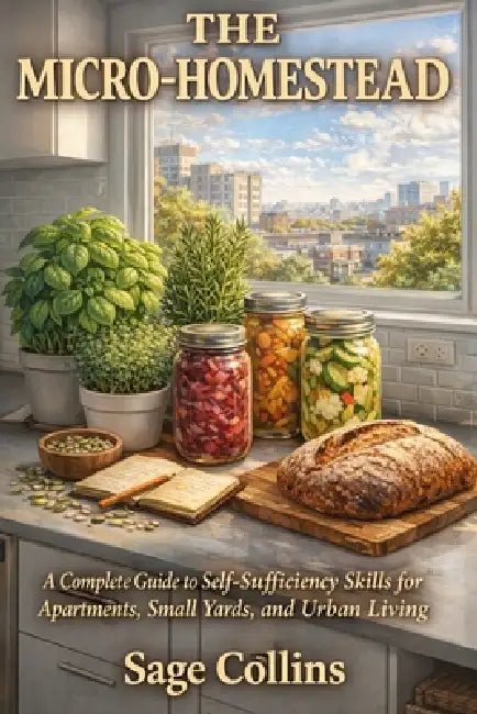 The Micro-Homestead: A Complete Guide to Self-Sufficiency Skills for Apartments, Small Yards, and Urban Living by Sage Collins