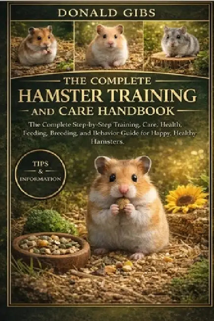 The Complete Hamster Training and Care Handbook: The Complete Step-by-Step Training, Care, Health, Feeding, Breeding, and Behavior Guide for Happy, He by Donald Gibs