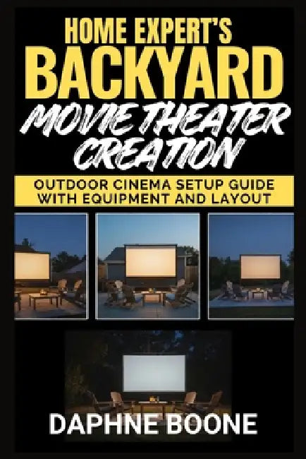 Home Expert's Backyard Movie Theater Creation: Outdoor Cinema Setup Guide With Equipment and Layout by Daphne Boone