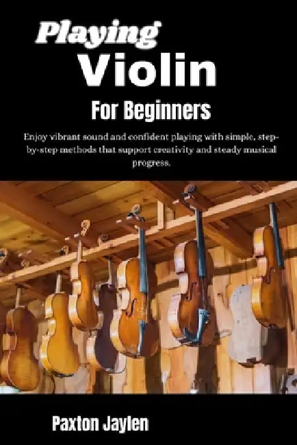 Playing Violin For Beginners: Develop precise control and expressive tone through structured guidance that supports confidence and musical growth. by Paxton Jaylen