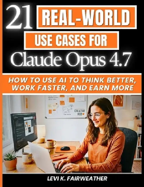 21 Real-World Use Cases for Claude Opus 4.7: How to Use AI to Think Better, Work Faster, and Earn More by Levi K. Fairweather