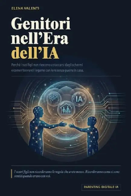 Genitori nell'Era dell'IA: Perché i tuoi figli non riescono a staccarsi dagli schermi, e come ritrovare il legame con loro senza guerre in casa by Elena Valenti