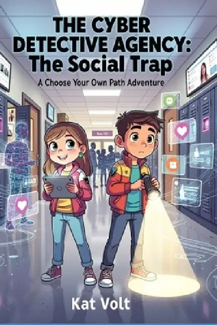 The Cyber Detective Agency: Book Two: The Social Trap, a Choose Your Own Path Story by Kat Volt