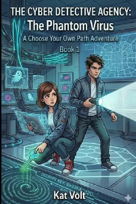 The Cyber Detective Agency: The Phantom Virus: A Choose Your Own Path Cyber Adventure by Kat Volt