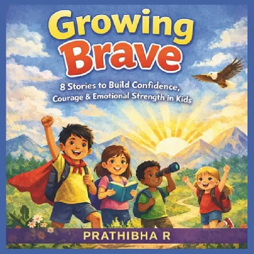 Growing Brave: 8 Stories to Build Confidence, Courage & Emotional Strength in Kids by Prathibha R