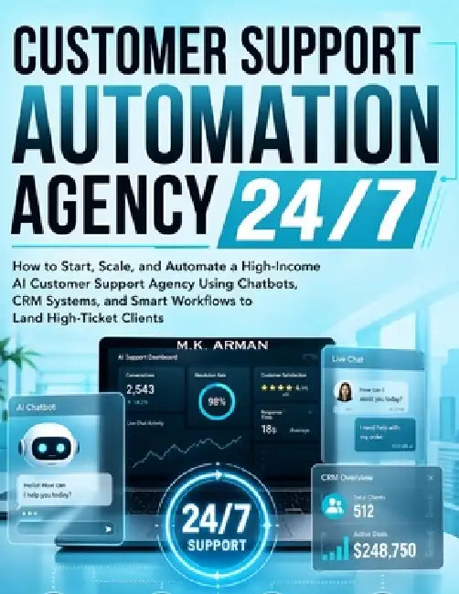 Customer Support Automation Agency 24/7: How to Start, Scale, and Automate a High-Income AI Customer Support Agency Using Chatbots, CRM Systems, and S by M. K. Arman