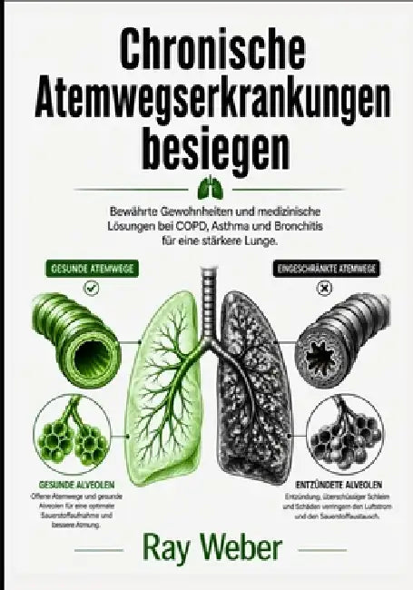 Chronische Atemwegserkrankungen besiegen: Bewährte Gewohnheiten und medizinische Lösungen bei COPD, Asthma und Bronchitis für eine stärkere Lunge. by Ray Weber