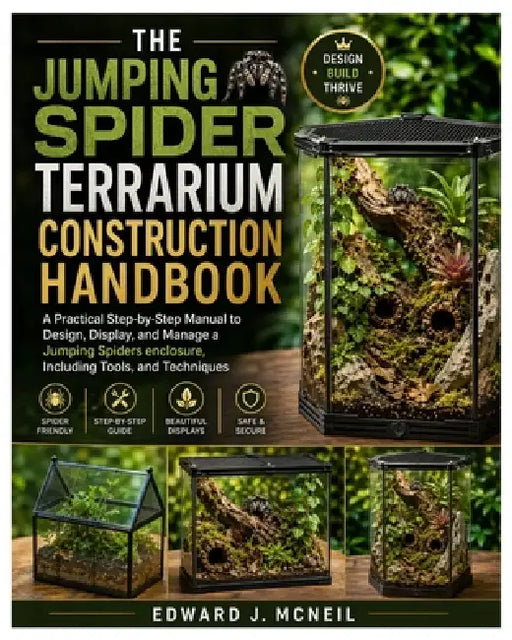 The Jumping Spider Terrarium Construction Handbook: A Practical Step-by-Step Manual to Design, Display, and Manage a Jumping Spiders enclosure, Includ by Edward J. McNeil