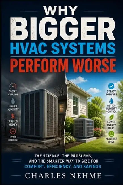 Why Bigger HVAC Systems Perform Worse by Charles Nehme