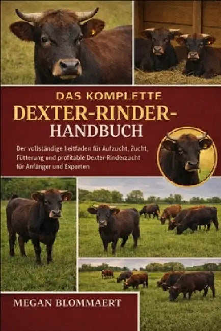 Das Komplette Dexter-Rindelhandbuch: Der vollständige Leitfaden für Aufzucht, Zucht, Fütterung und profitable Dexter-Rinderzucht für Anfänger und Expe by Megan Blommaert