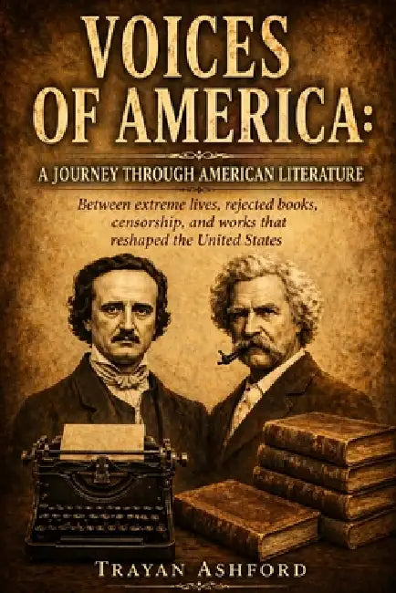 Voices of America: A Journey Through American Literature: Between extreme lives, rejected books, censorship, and works that reshaped the United States by Trayan Ashford