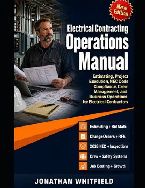The Professional's Complete Manual of Electrical Contracting Operations: Estimating, Project Execution, NEC Code Compliance, Crew Management, and Busi by Jonathan Whitfield