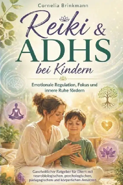 Reiki & ADHS bei Kindern: Emotionale Regulation, Fokus und innere Ruhe fördern: Ganzheitlicher Ratgeber für Eltern mit neurobiologischen, psychologisc by Cornelia Brinkmann